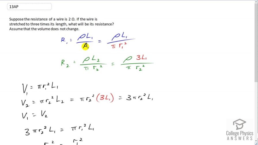 OpenStax College Physics, Chapter 20, Problem 13 (AP) video thumbnail