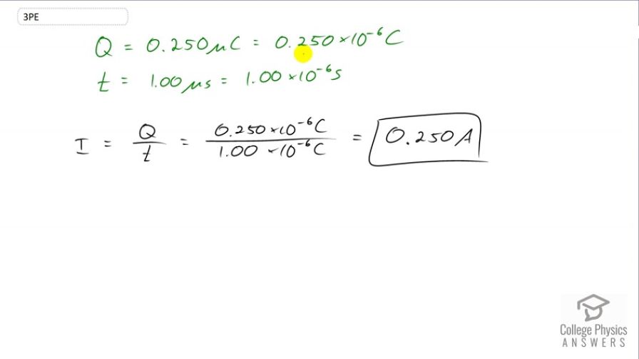 OpenStax College Physics, Chapter 20, Problem 3 (PE) video thumbnail