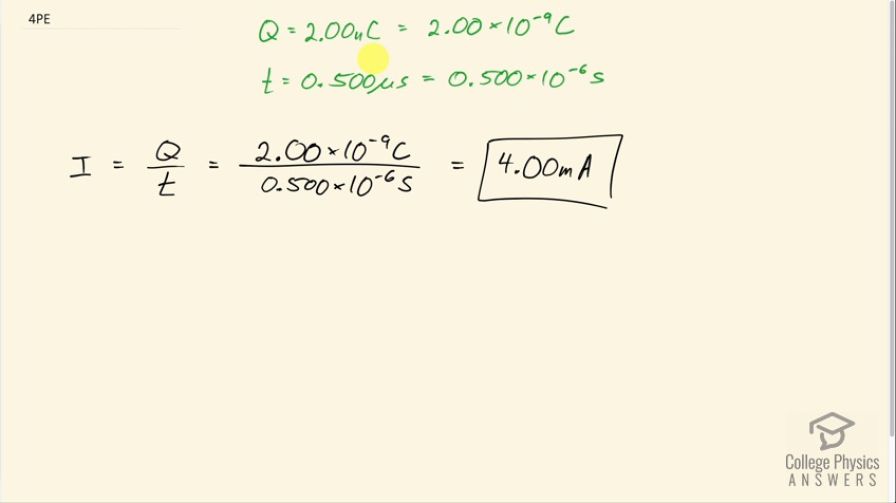 OpenStax College Physics, Chapter 20, Problem 4 (PE) video thumbnail