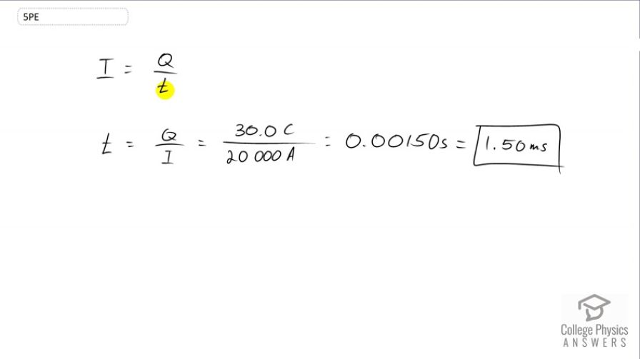 OpenStax College Physics, Chapter 20, Problem 5 (PE) video thumbnail