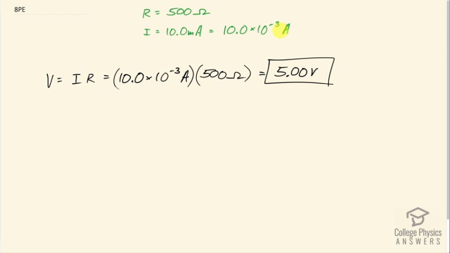 OpenStax College Physics, Chapter 20, Problem 8 (PE) video thumbnail