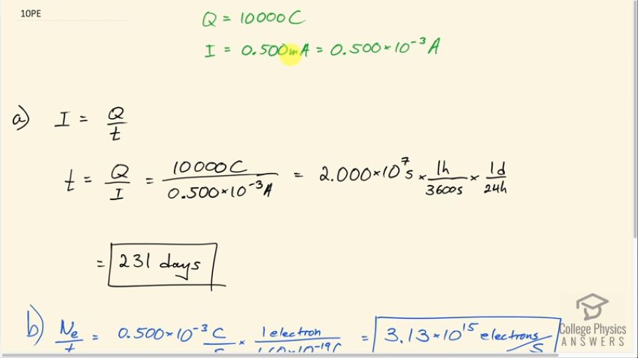 OpenStax College Physics, Chapter 20, Problem 10 (PE) video thumbnail