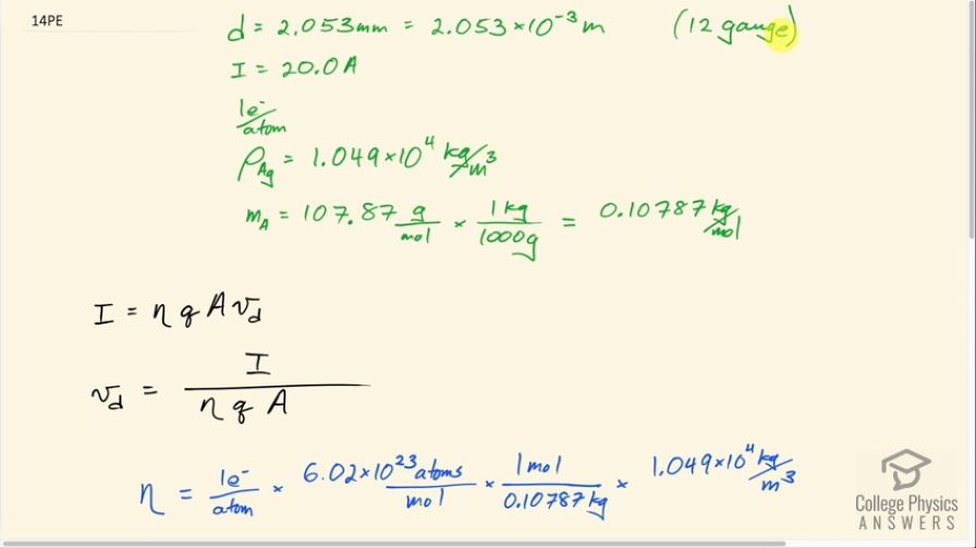 OpenStax College Physics, Chapter 20, Problem 14 (PE) video thumbnail