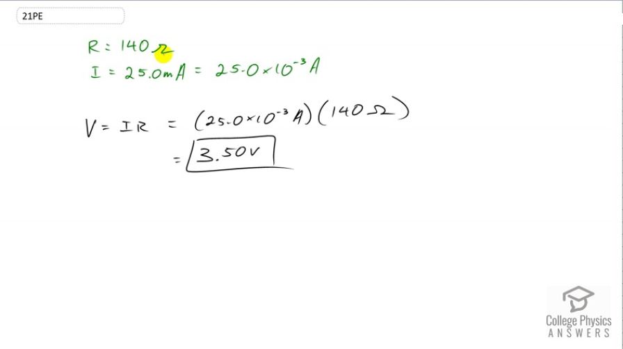 OpenStax College Physics, Chapter 20, Problem 21 (PE) video thumbnail