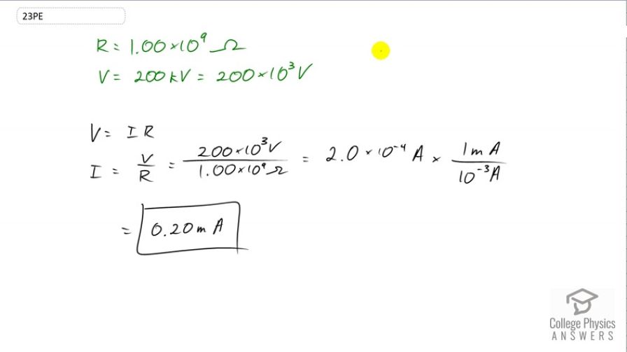 OpenStax College Physics, Chapter 20, Problem 23 (PE) video thumbnail