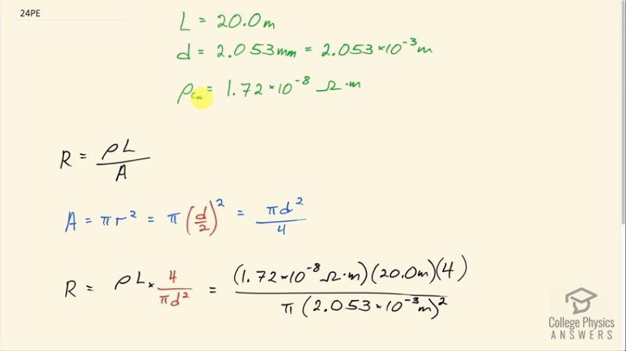 OpenStax College Physics, Chapter 20, Problem 24 (PE) video thumbnail