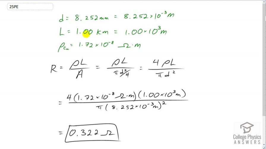 OpenStax College Physics, Chapter 20, Problem 25 (PE) video thumbnail