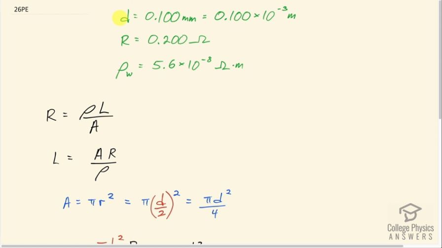 OpenStax College Physics, Chapter 20, Problem 26 (PE) video thumbnail