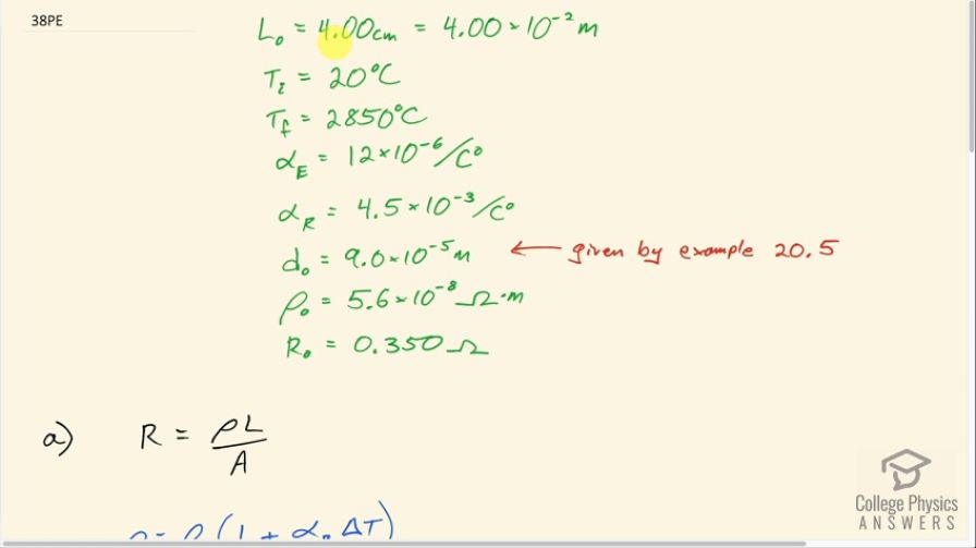 OpenStax College Physics, Chapter 20, Problem 38 (PE) video thumbnail