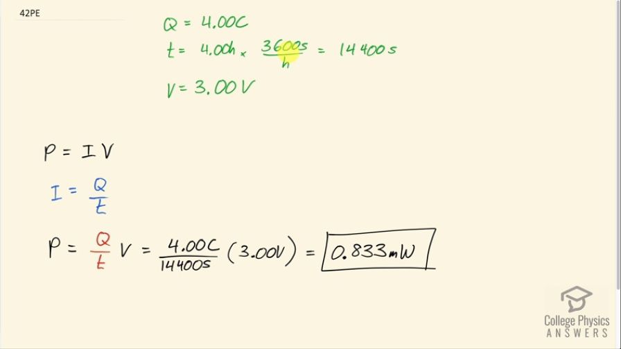 OpenStax College Physics, Chapter 20, Problem 42 (PE) video thumbnail