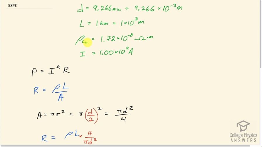 OpenStax College Physics, Chapter 20, Problem 58 (PE) video thumbnail