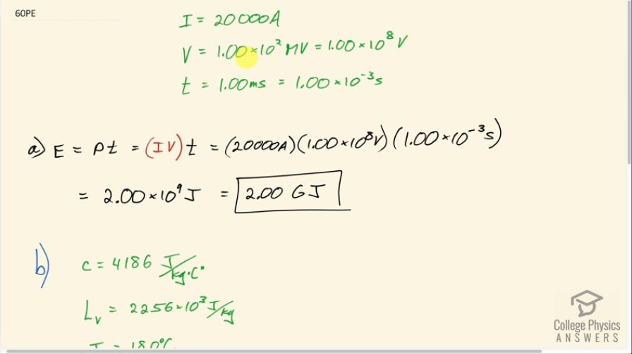 OpenStax College Physics, Chapter 20, Problem 60 (PE) video thumbnail