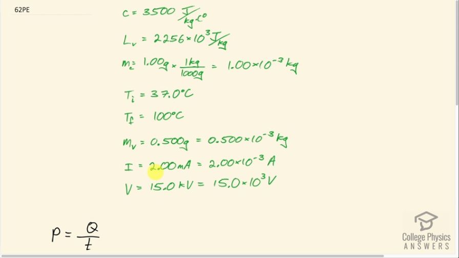 OpenStax College Physics, Chapter 20, Problem 62 (PE) video thumbnail