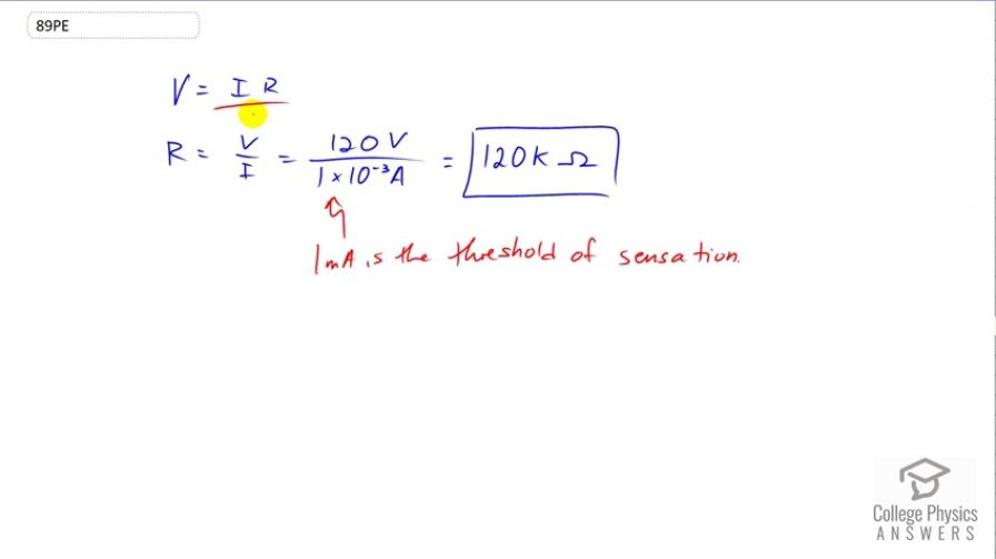 OpenStax College Physics, Chapter 20, Problem 89 (PE) video thumbnail