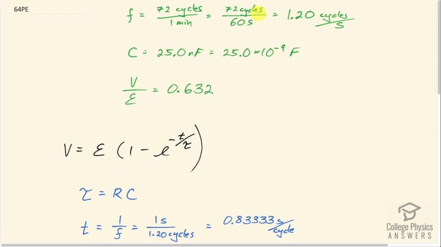 OpenStax College Physics, Chapter 21, Problem 64 (PE) video thumbnail