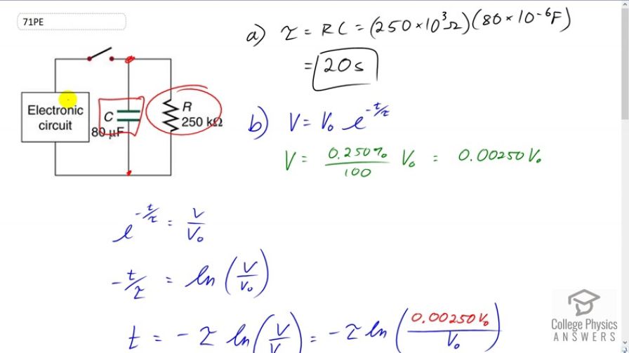 OpenStax College Physics, Chapter 21, Problem 71 (PE) video thumbnail