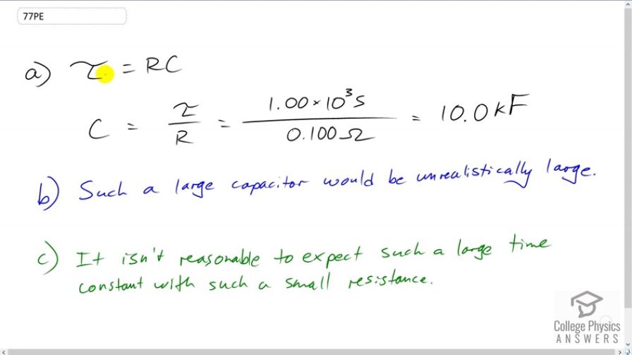 OpenStax College Physics, Chapter 21, Problem 77 (PE) video thumbnail