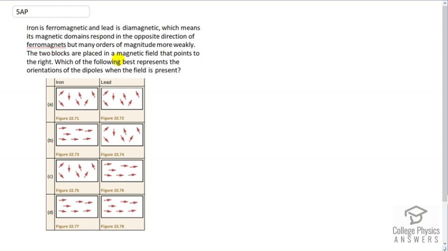 OpenStax College Physics, Chapter 22, Problem 5 (AP) video thumbnail