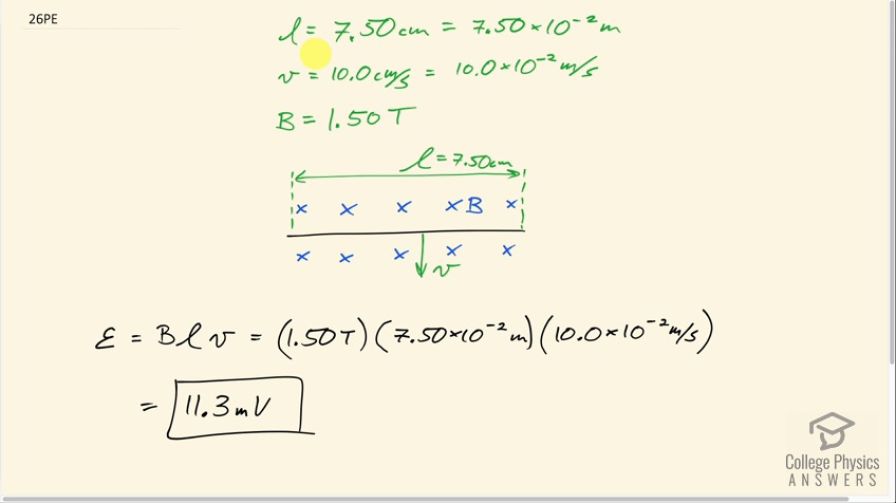 OpenStax College Physics, Chapter 22, Problem 26 (PE) video thumbnail