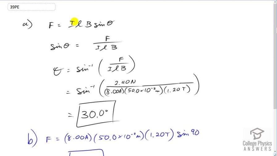 OpenStax College Physics, Chapter 22, Problem 39 (PE) video thumbnail