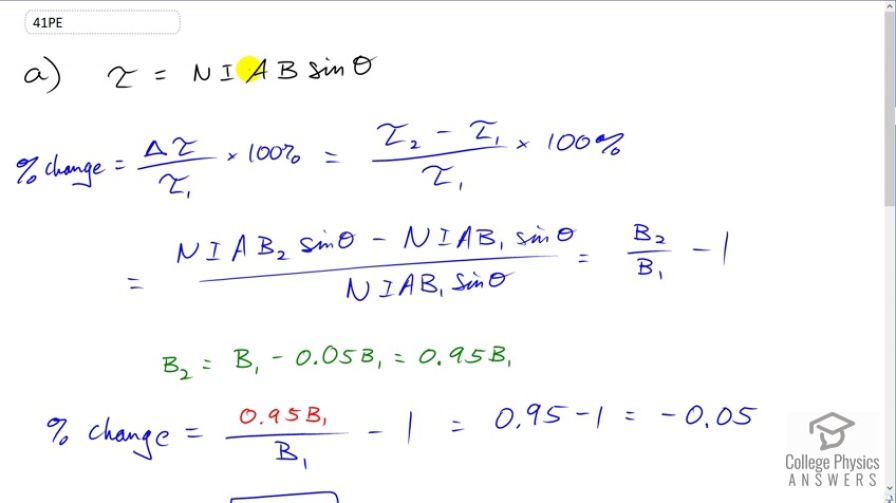 OpenStax College Physics, Chapter 22, Problem 41 (PE) video thumbnail