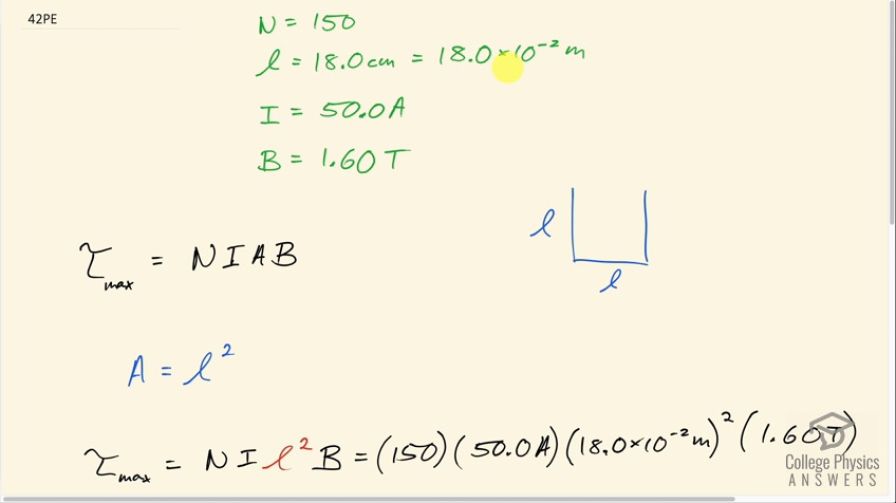 OpenStax College Physics, Chapter 22, Problem 42 (PE) video thumbnail