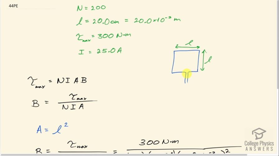 OpenStax College Physics, Chapter 22, Problem 44 (PE) video thumbnail