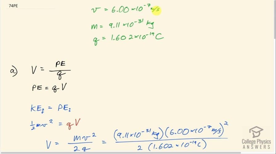 OpenStax College Physics, Chapter 22, Problem 74 (PE) video thumbnail