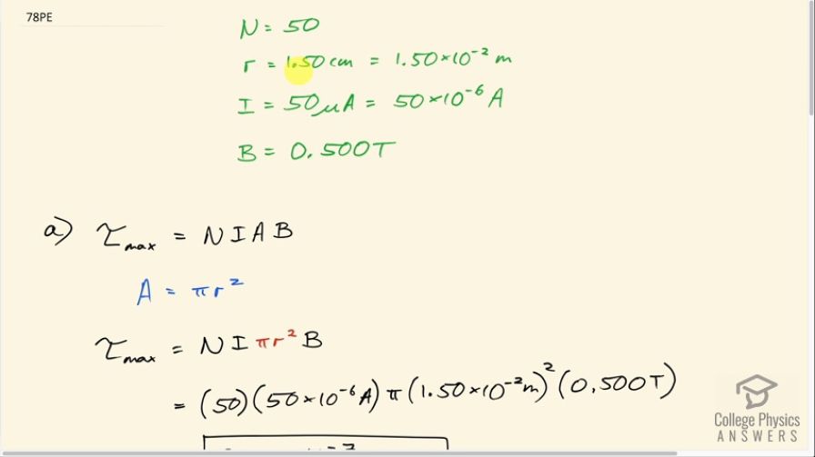 OpenStax College Physics, Chapter 22, Problem 78 (PE) video thumbnail