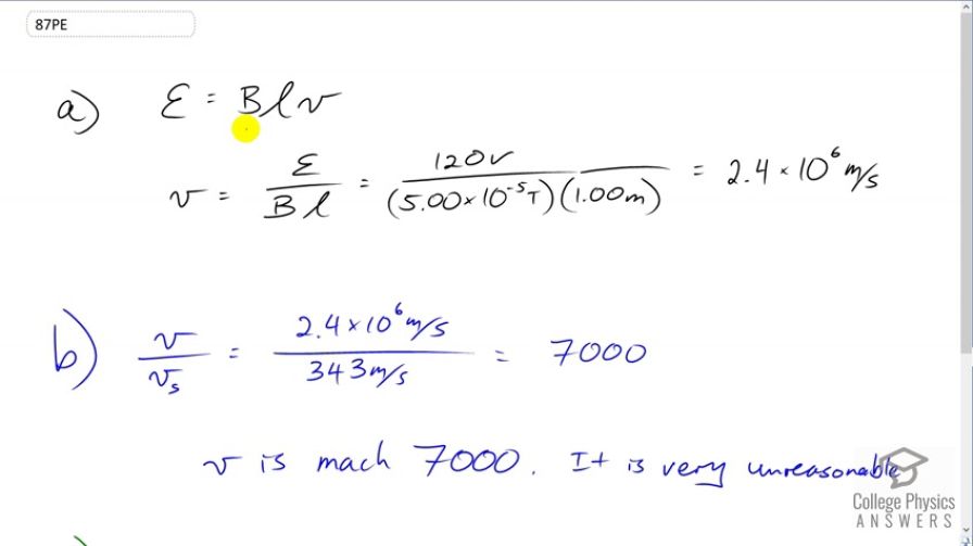 OpenStax College Physics, Chapter 22, Problem 87 (PE) video thumbnail