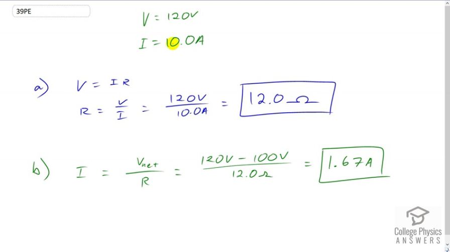 OpenStax College Physics, Chapter 23, Problem 39 (PE) video thumbnail