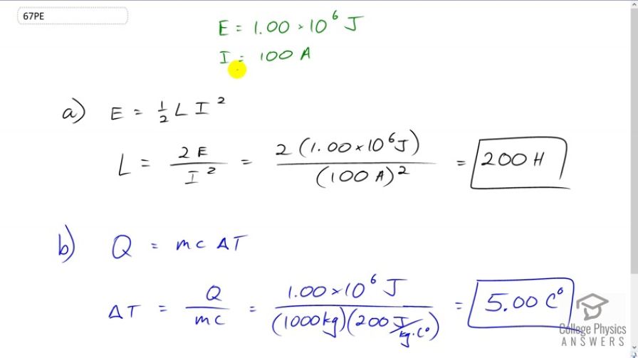 OpenStax College Physics, Chapter 23, Problem 67 (PE) video thumbnail