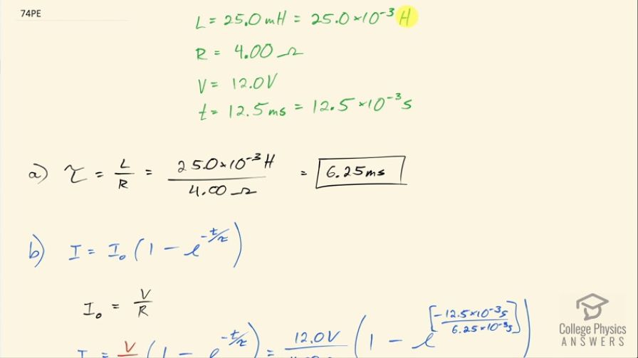 OpenStax College Physics, Chapter 23, Problem 74 (PE) video thumbnail