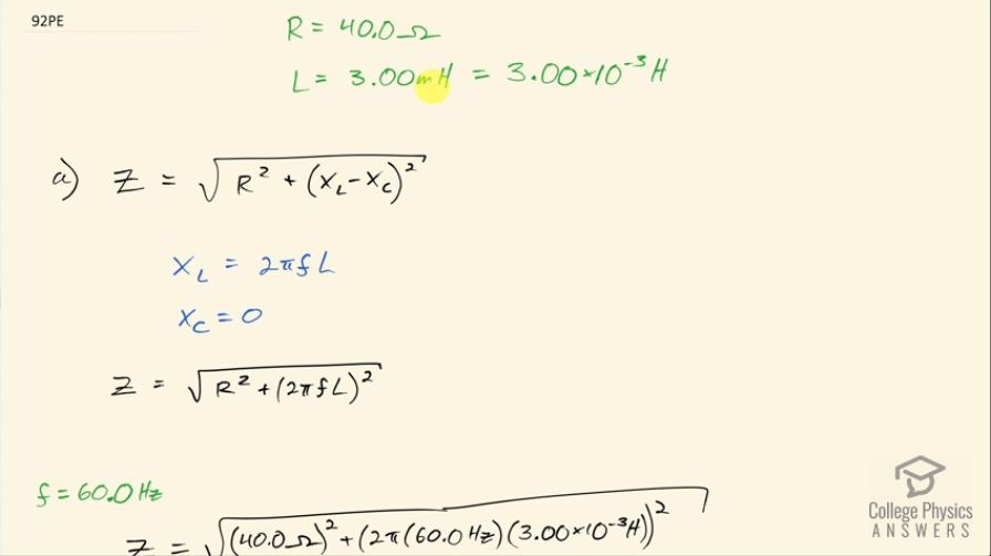 OpenStax College Physics, Chapter 23, Problem 92 (PE) video thumbnail