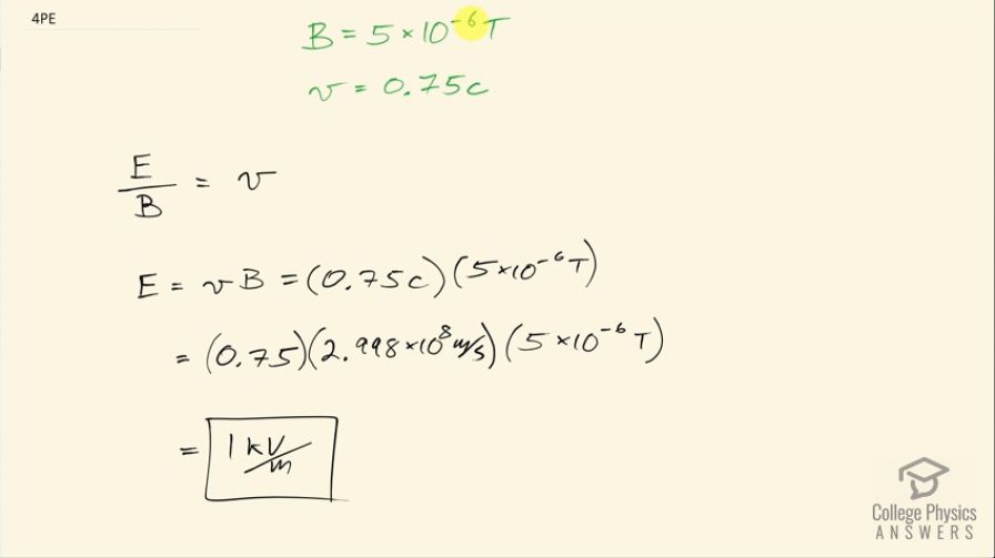 OpenStax College Physics, Chapter 24, Problem 4 (PE) video thumbnail