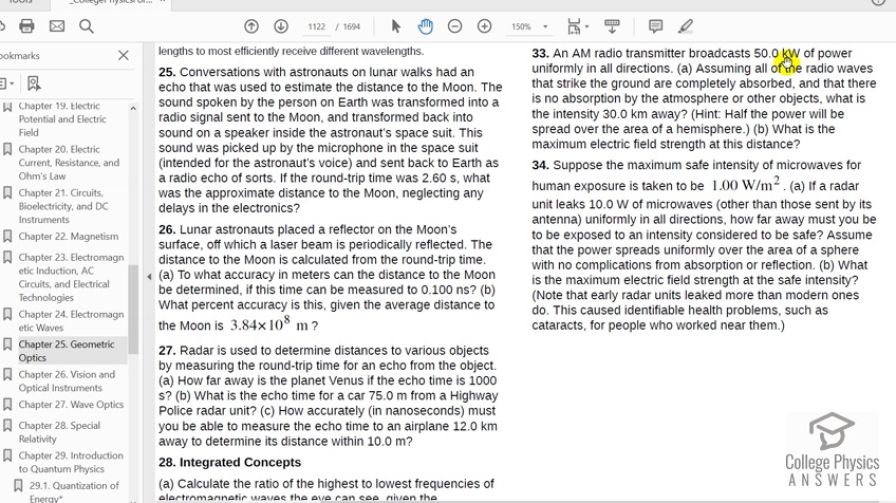 OpenStax College Physics, Chapter 24, Problem 33 (PE) video thumbnail