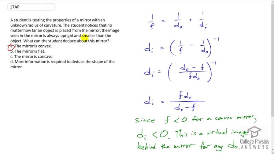 OpenStax College Physics, Chapter 25, Problem 17 (AP) video thumbnail