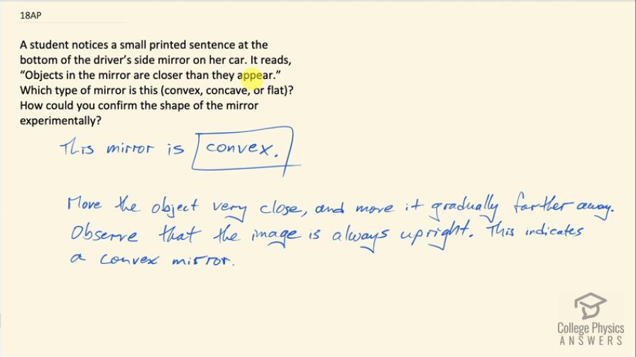 OpenStax College Physics, Chapter 25, Problem 18 (AP) video thumbnail