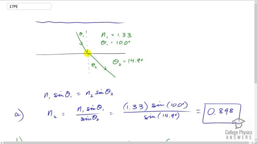 OpenStax College Physics, Chapter 25, Problem 17 (PE) video thumbnail