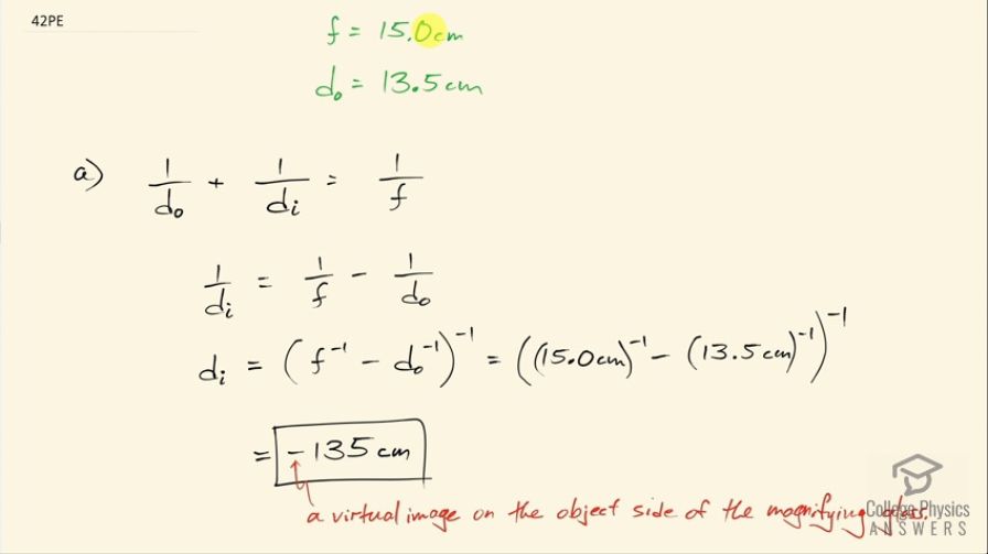 OpenStax College Physics, Chapter 25, Problem 42 (PE) video thumbnail