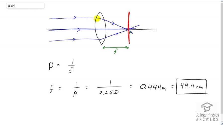 OpenStax College Physics, Chapter 25, Problem 43 (PE) video thumbnail