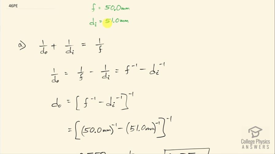 OpenStax College Physics, Chapter 25, Problem 46 (PE) video thumbnail