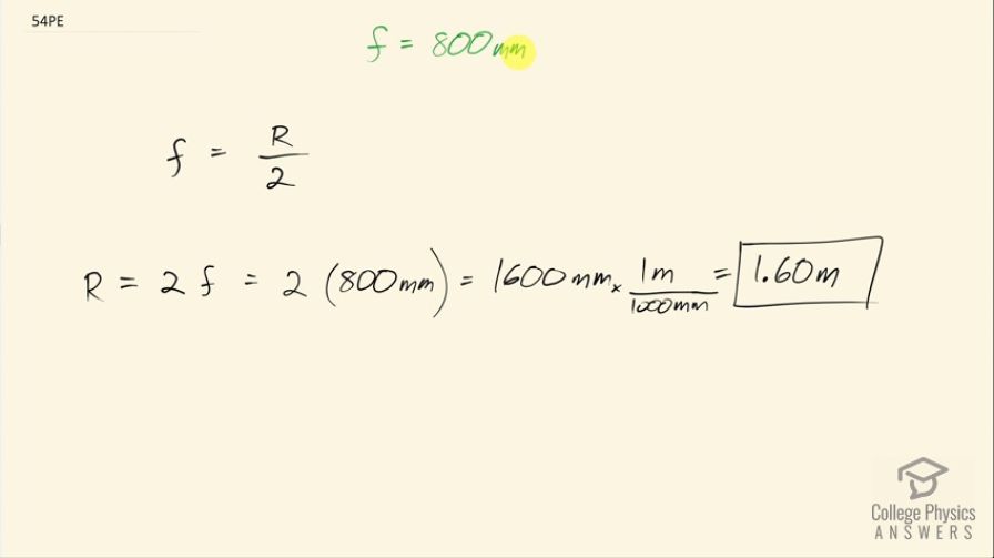 OpenStax College Physics, Chapter 25, Problem 54 (PE) video thumbnail