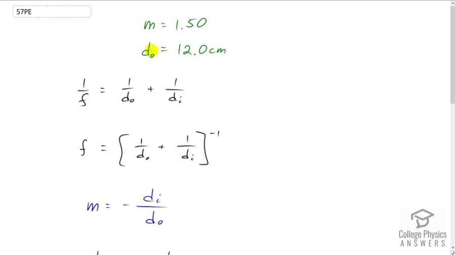 OpenStax College Physics, Chapter 25, Problem 57 (PE) video thumbnail