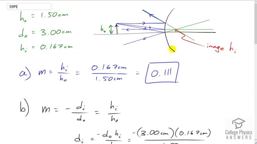 OpenStax College Physics, Chapter 25, Problem 59 (PE) video thumbnail