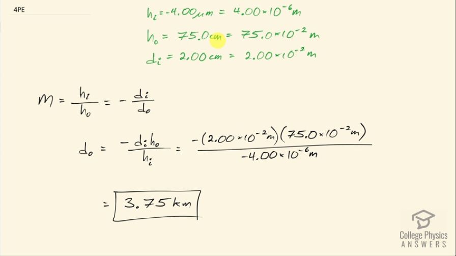 OpenStax College Physics, Chapter 26, Problem 4 (PE) video thumbnail