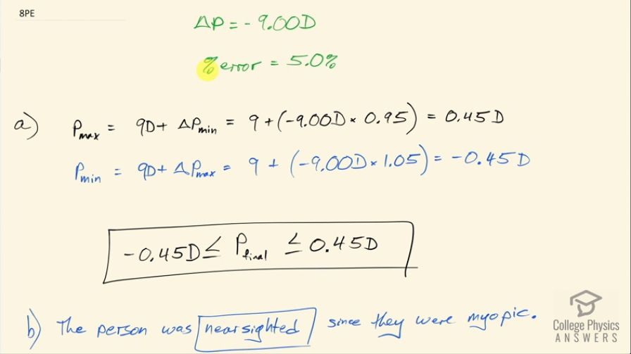 OpenStax College Physics, Chapter 26, Problem 8 (PE) video thumbnail