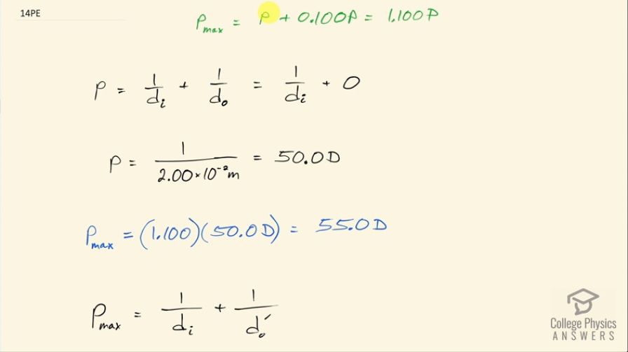 OpenStax College Physics, Chapter 26, Problem 14 (PE) video thumbnail