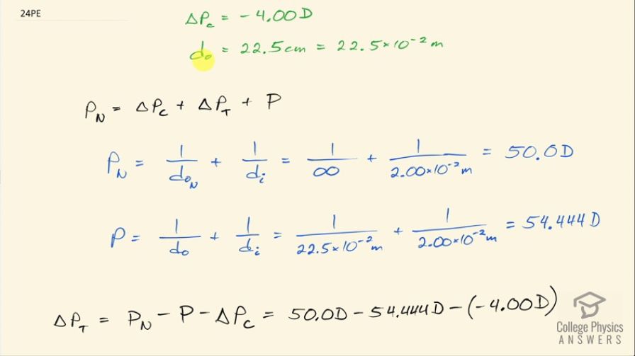 OpenStax College Physics, Chapter 26, Problem 24 (PE) video thumbnail