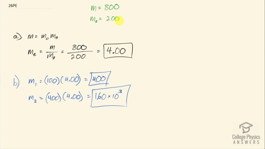 OpenStax College Physics, Chapter 26, Problem 26 (PE) video thumbnail